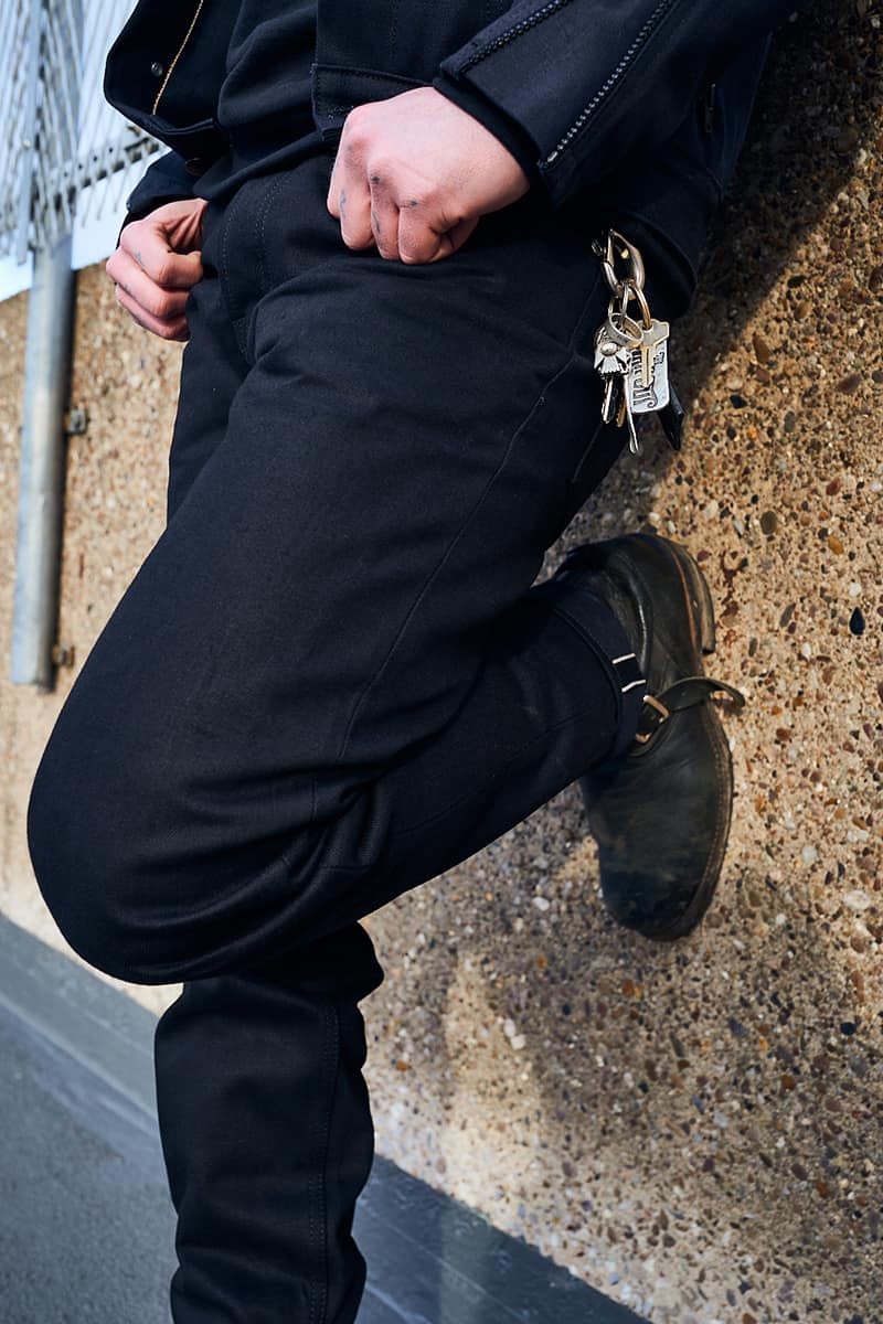 177 Selvedge Denim Jeans / Double Black