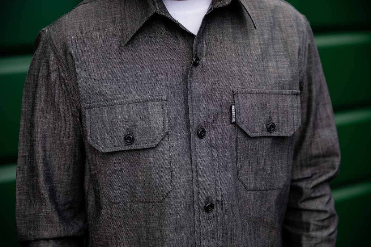 Organic Denim Overshirt