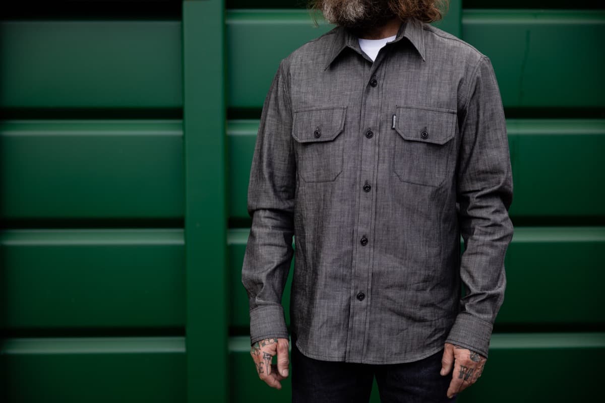 Organic Denim Overshirt