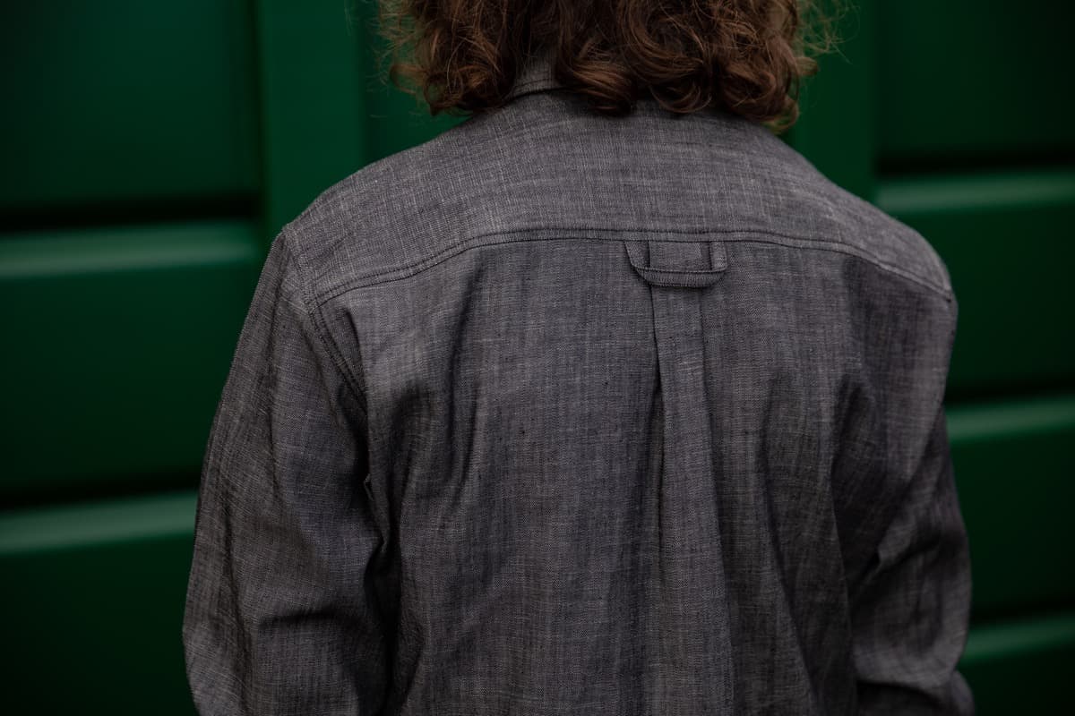 Organic Denim Overshirt
