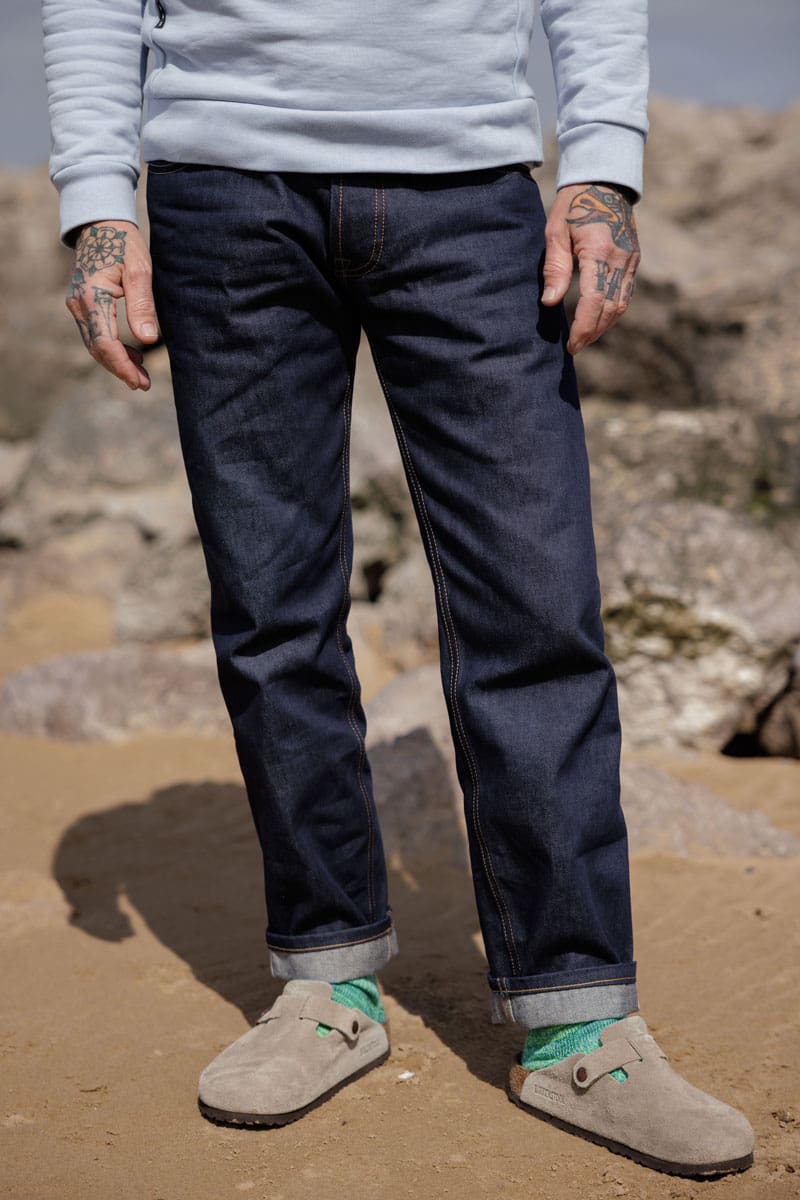 V12 Indigo Selvedge Denim