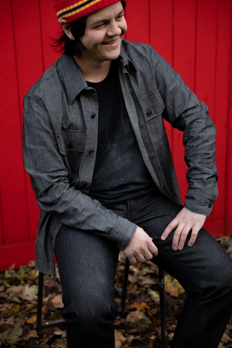Organic Denim Overshirt