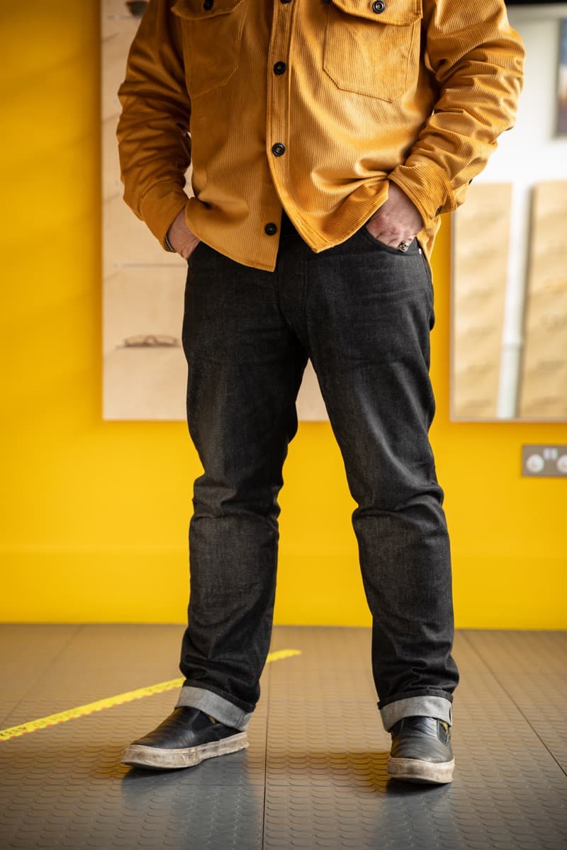 GVNR Selvedge Denim Jeans / Black