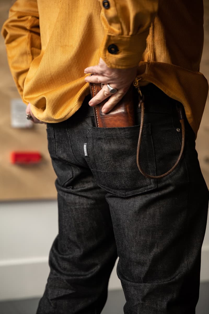 GVNR Selvedge Denim Jeans / Black
