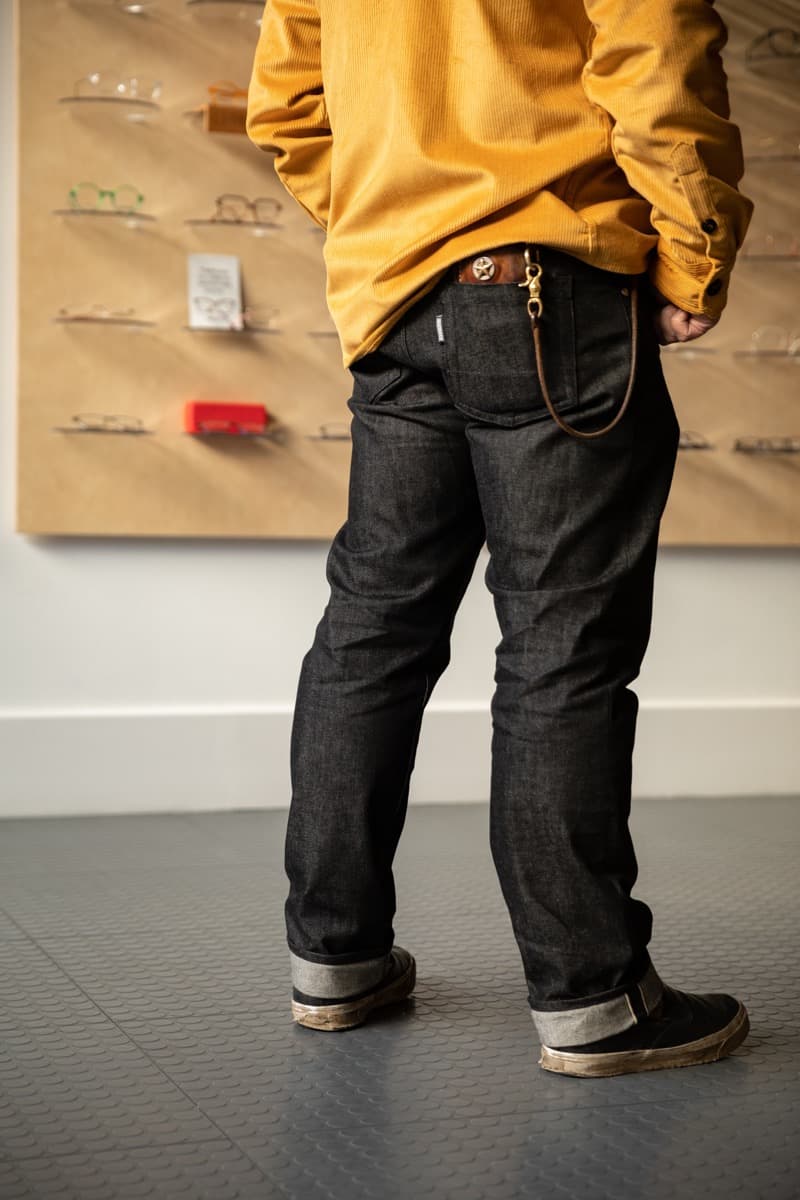 GVNR Selvedge Denim Jeans / Black