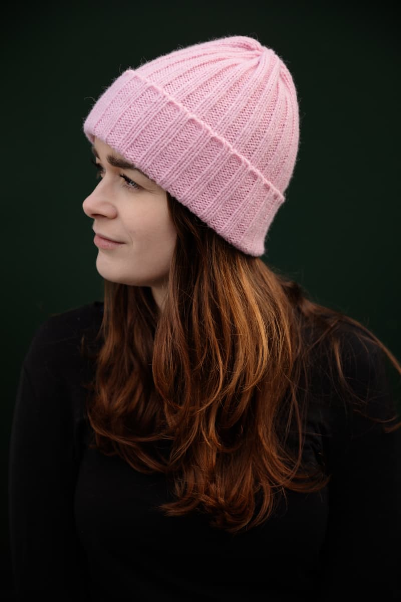 Alpaca Chunky Knit / Pinky