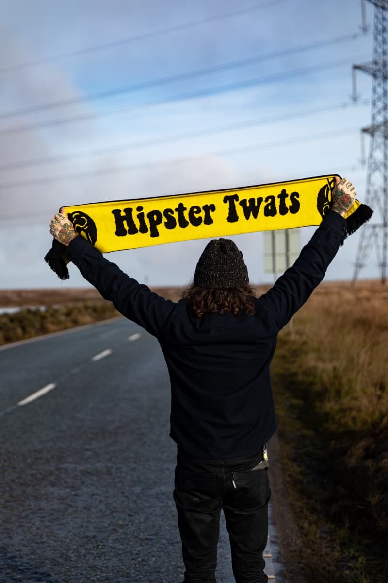 Sweary Scarf / Hipster Twats