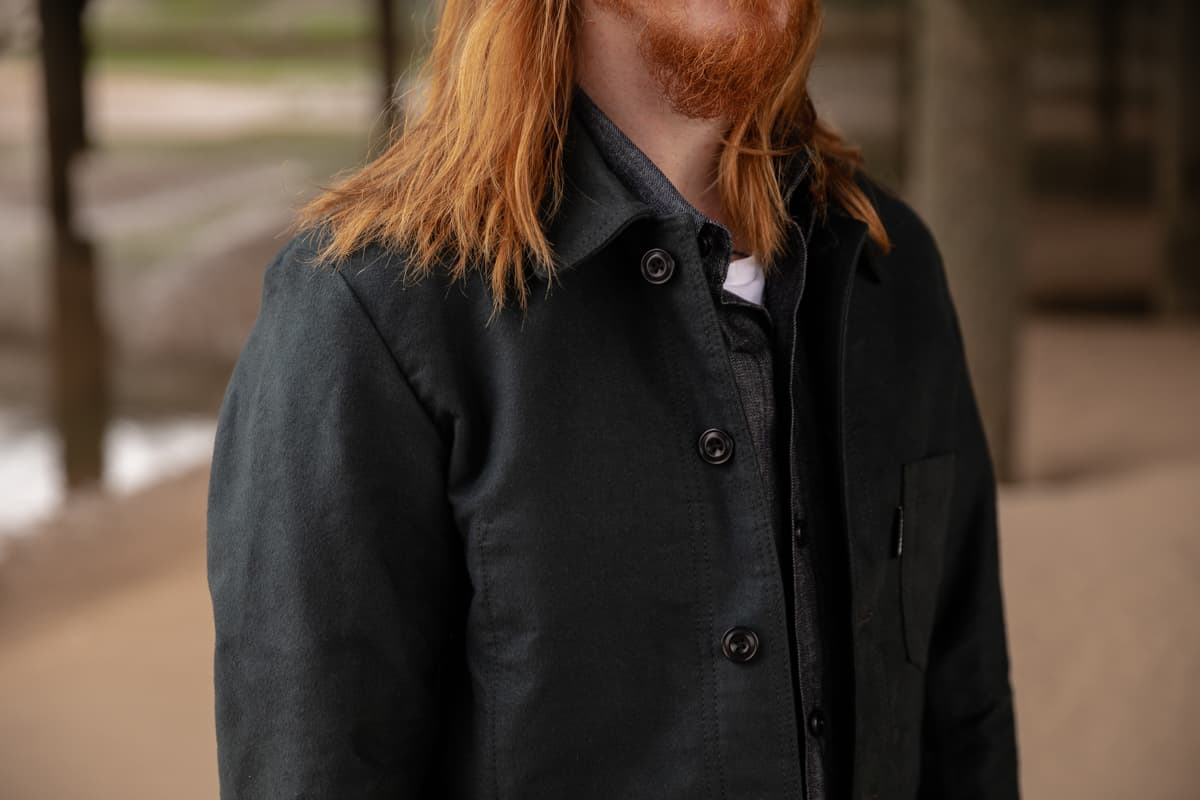 GVNR Moleskin Jacket / Atlantic Grey