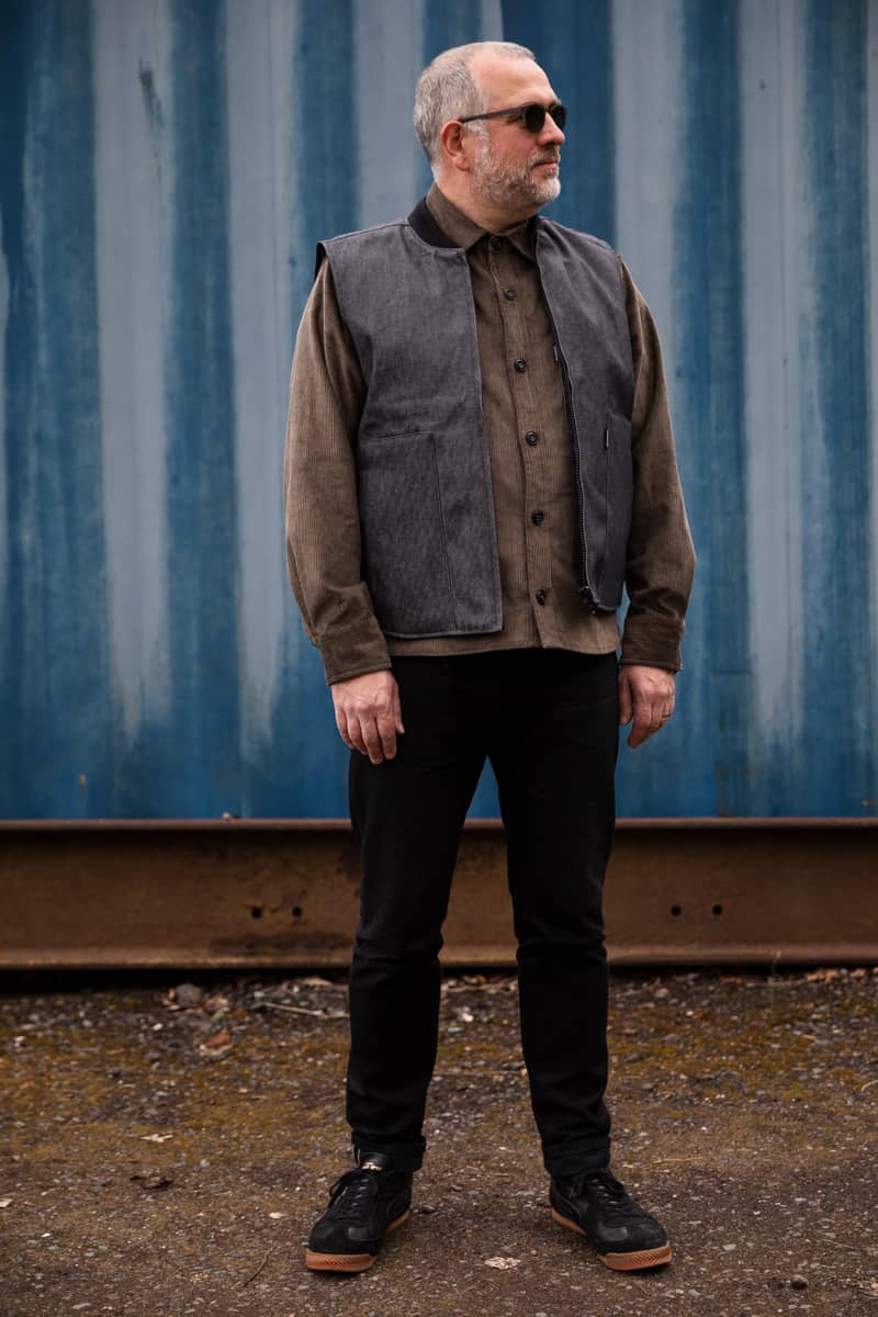 M1 Selvedge Denim Jeans / Double Black