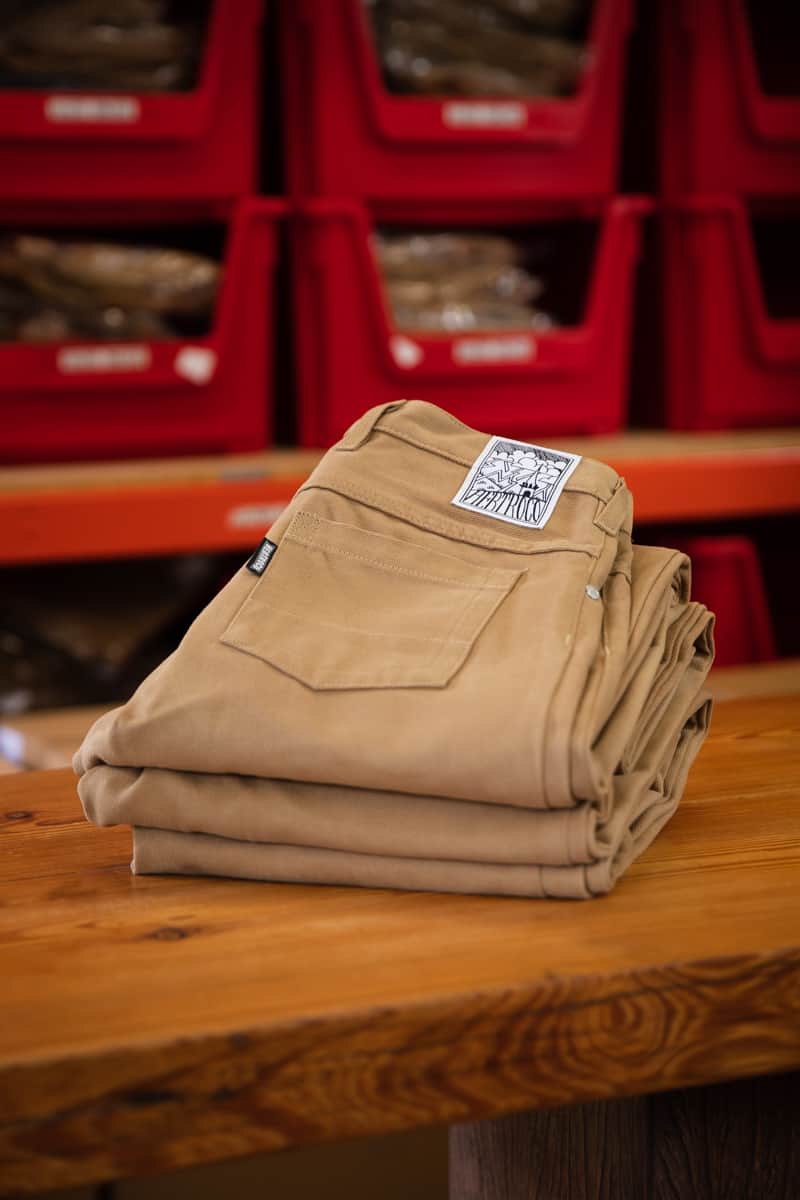 Works Tan Canvas Jeans