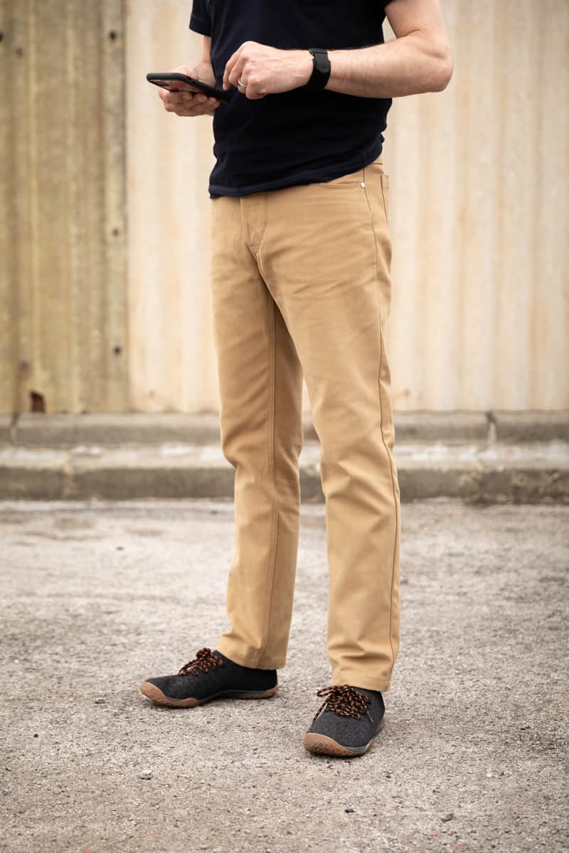 Works Tan Canvas Jeans