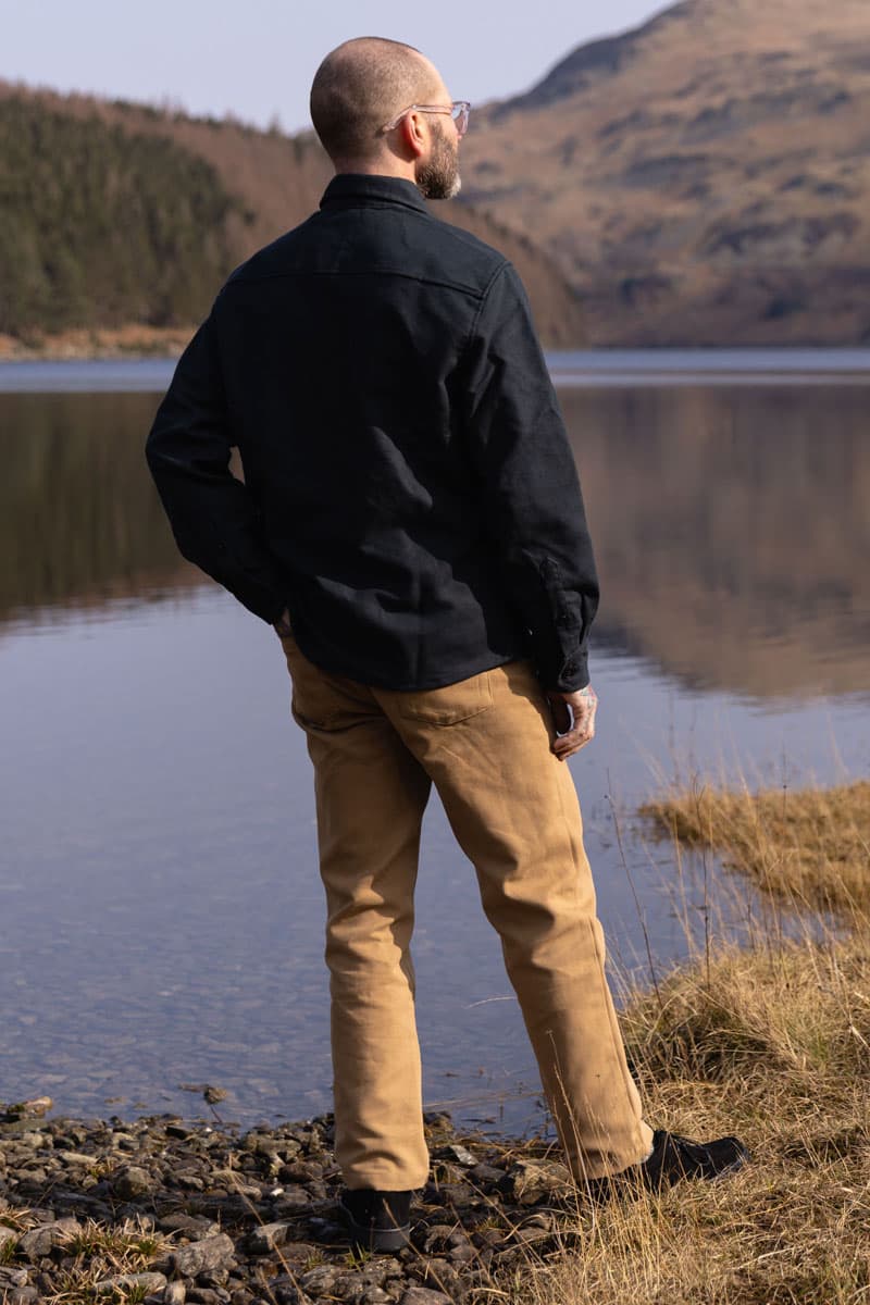 Works Tan Canvas Jeans