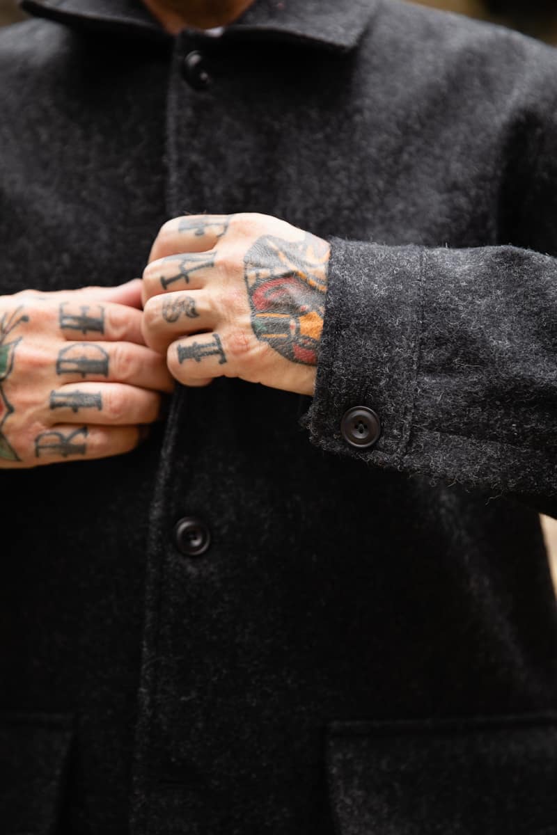 Charcoal Wool Jacket