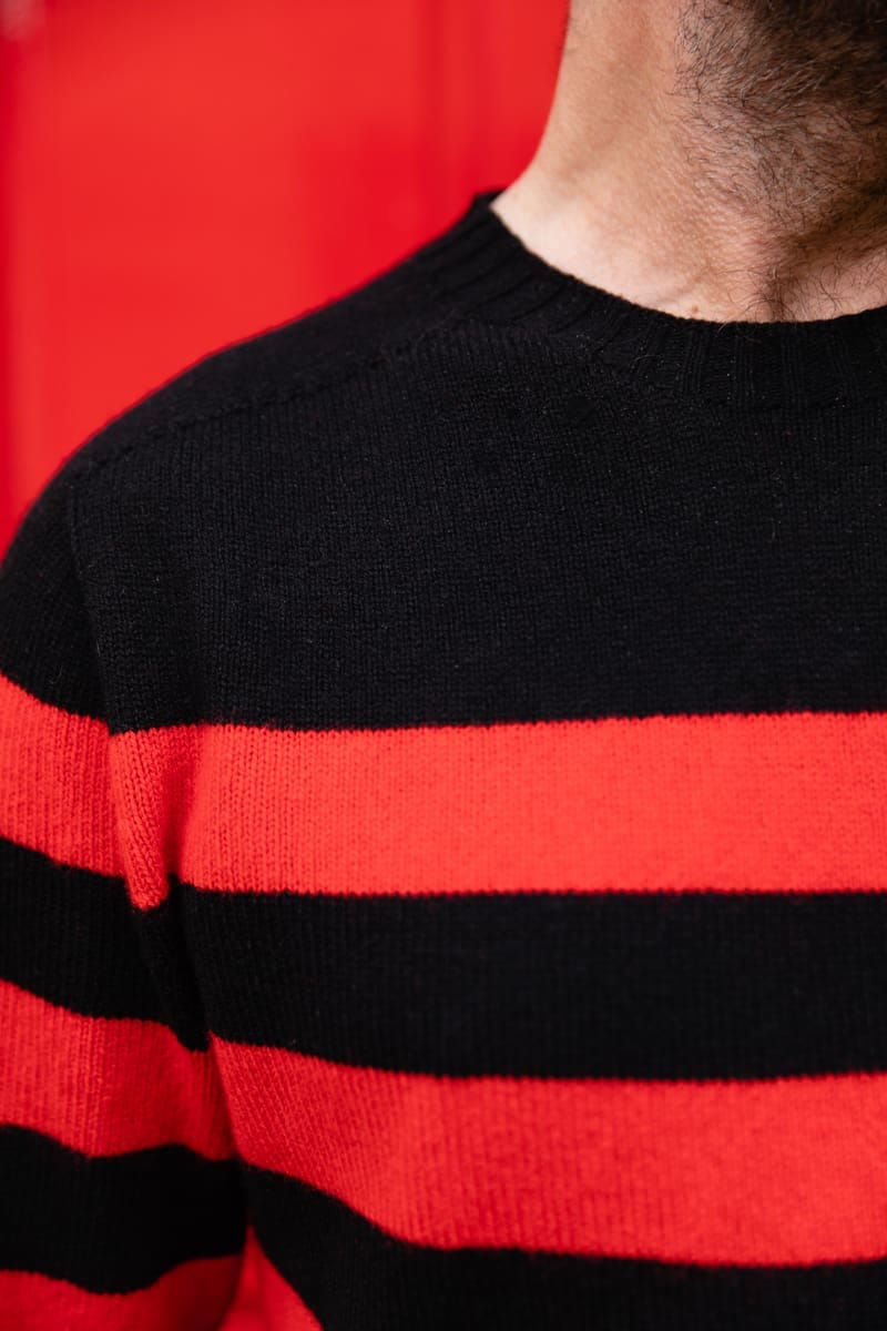 Menace Stripe Jumper