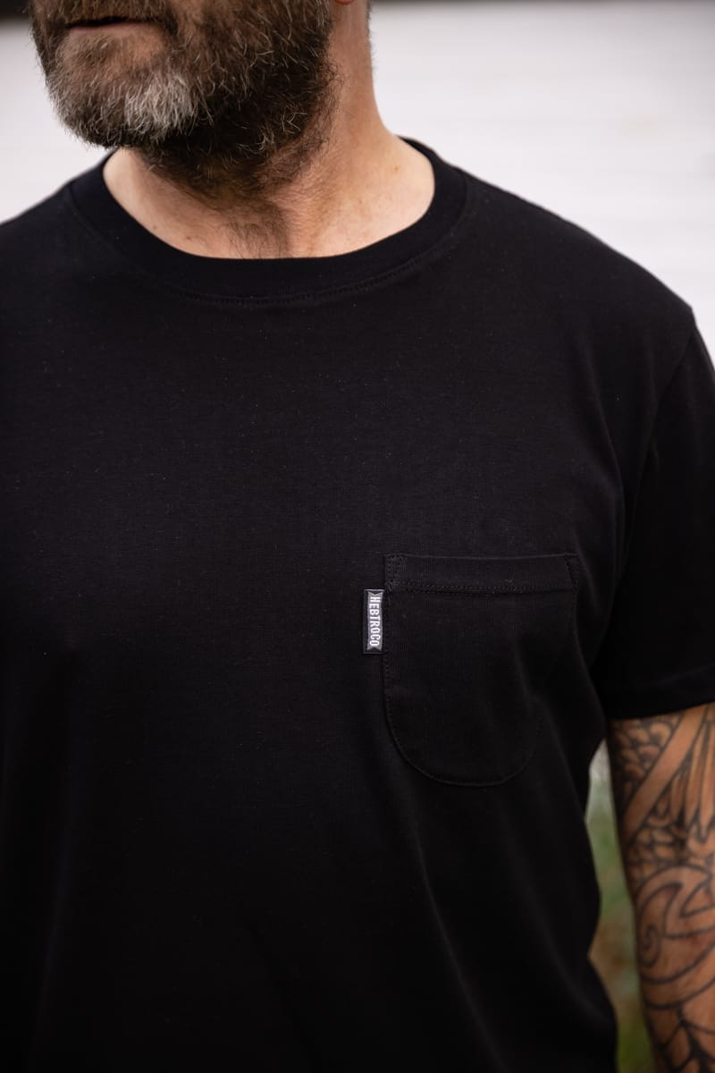 Black Pocket T-Shirt