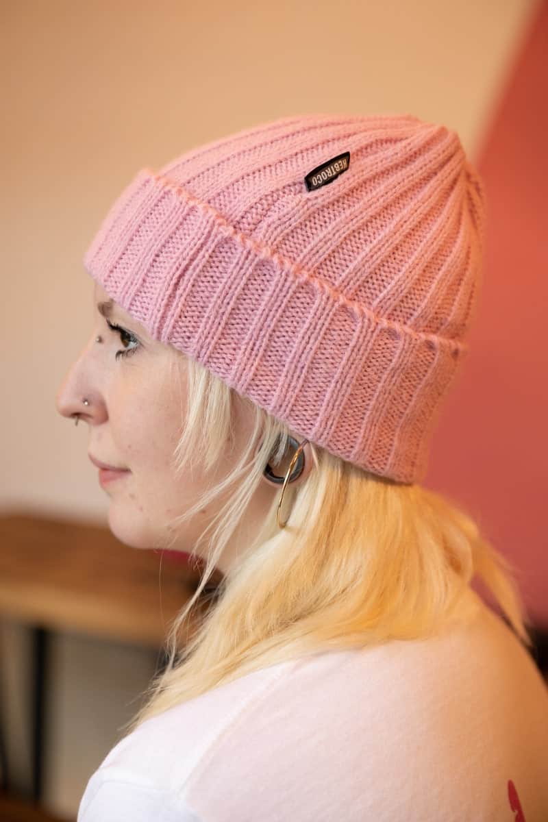 Alpaca Chunky Knit / Pinky