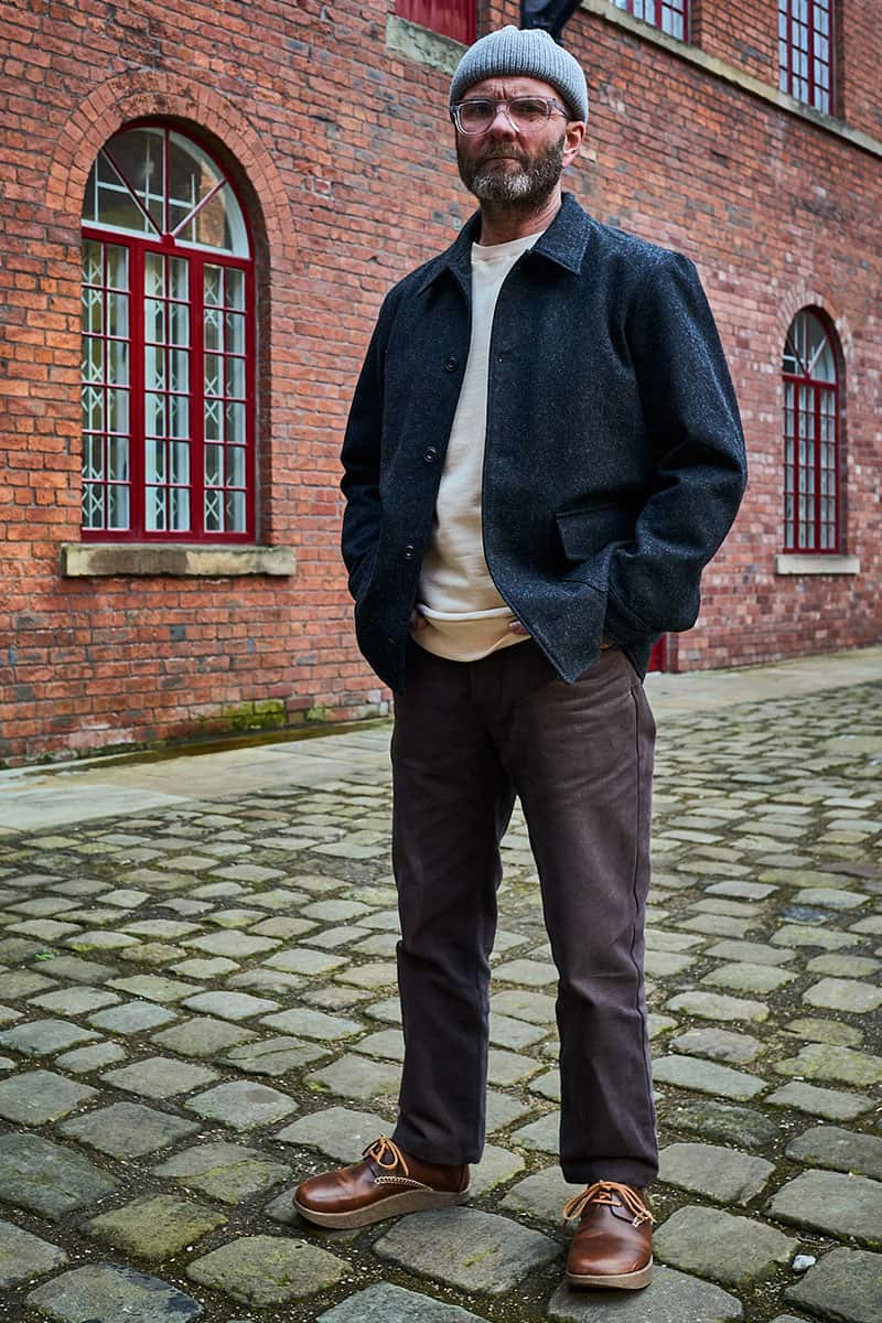 Charcoal Wool Jacket