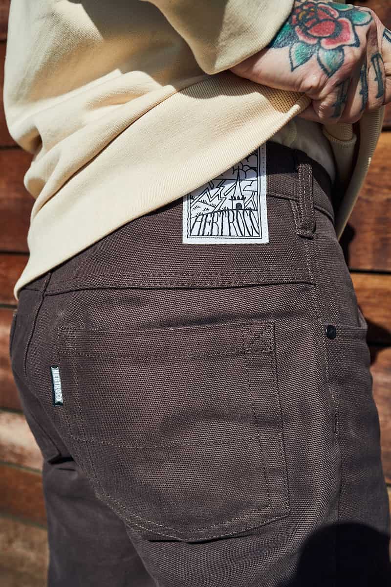 Works Choc Canvas Jeans