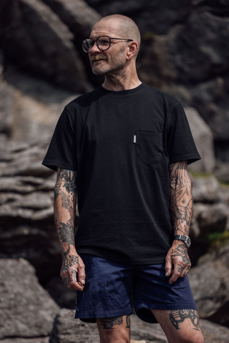 Black Pocket T-Shirt