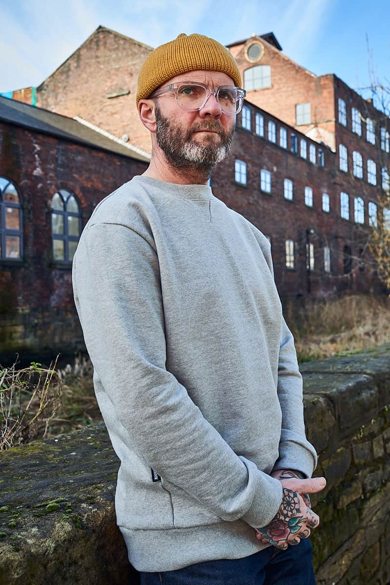Heavy Sweatshirt / Grey Marl