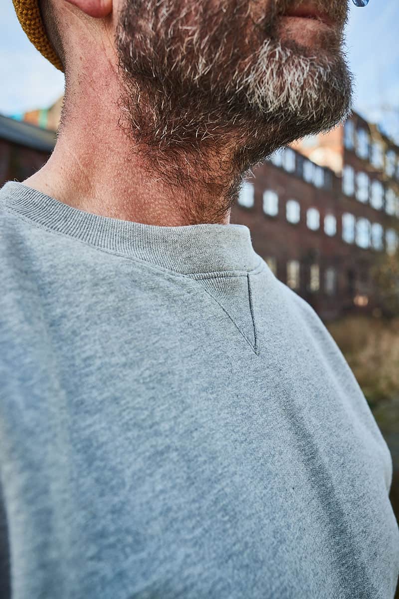 Heavy Sweatshirt / Grey Marl