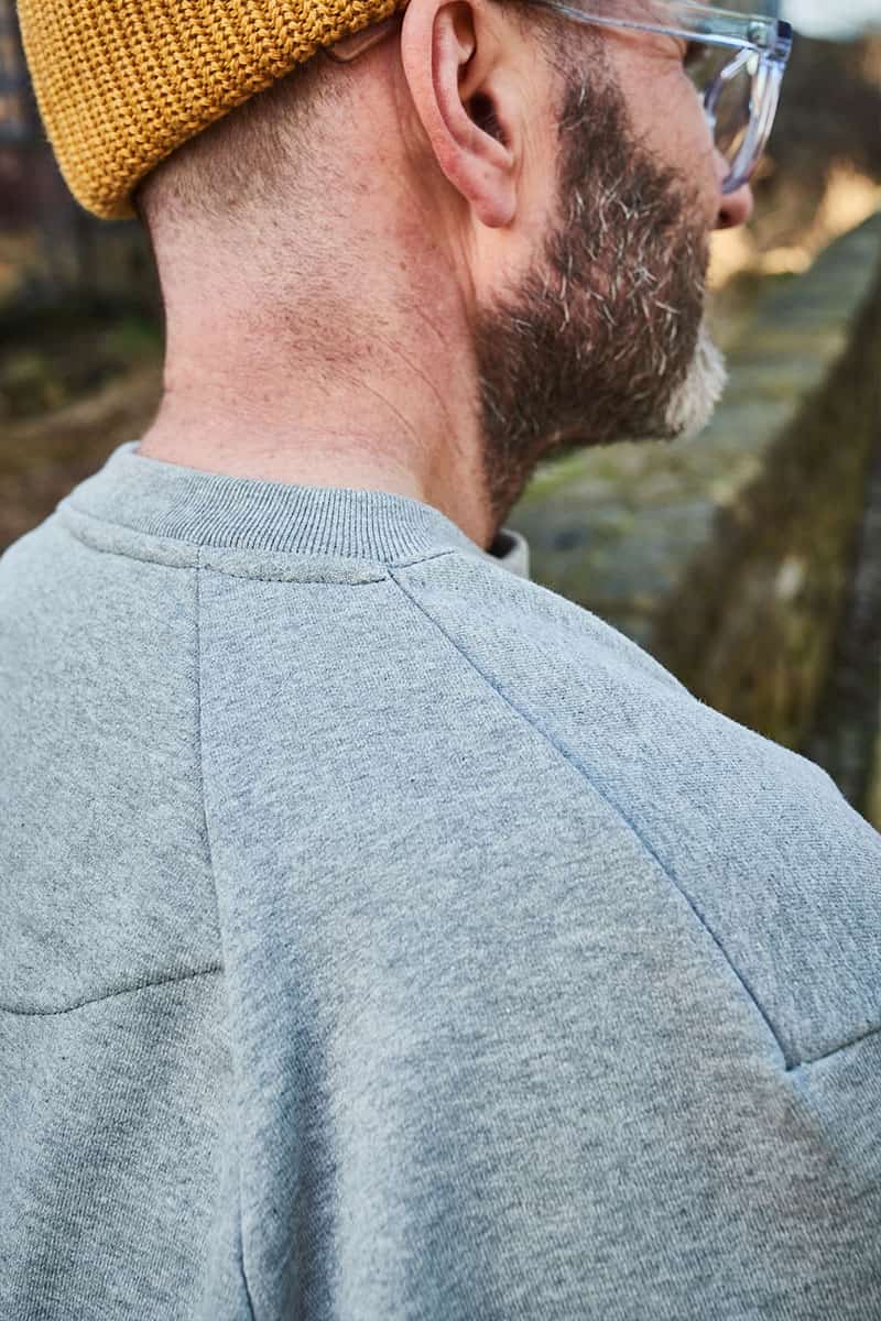 Heavy Sweatshirt / Grey Marl