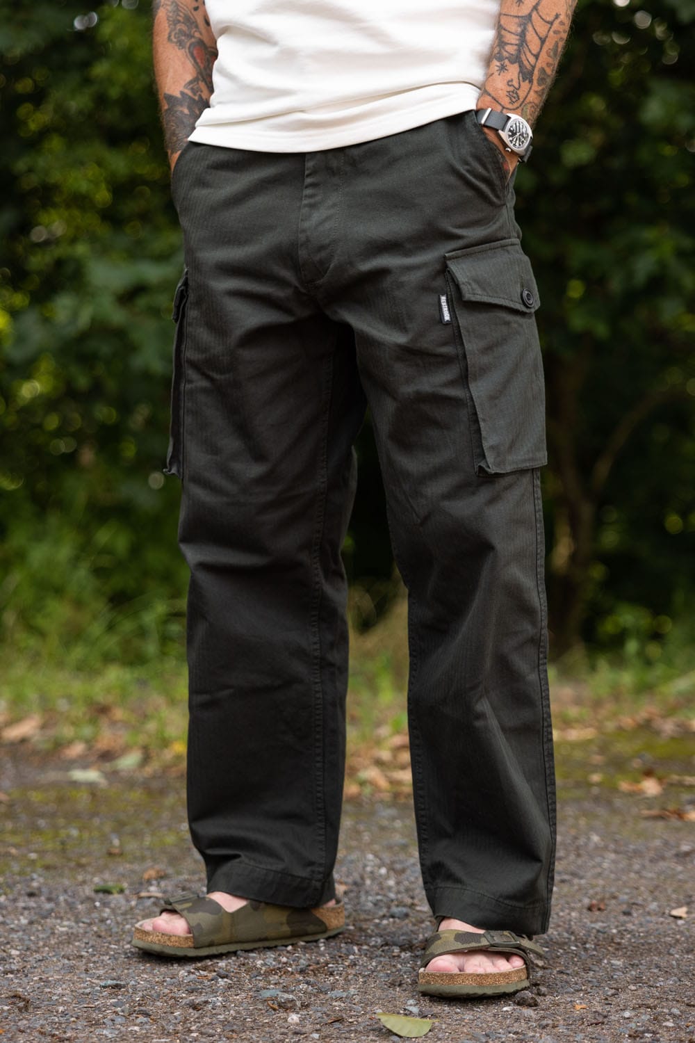 Cargo Pants / Olive Green