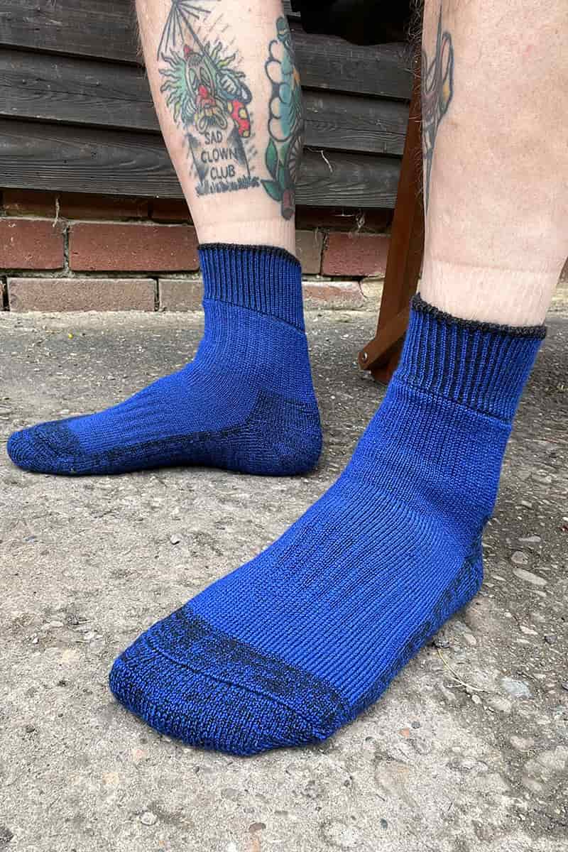 Merino Trail Socks / Blue