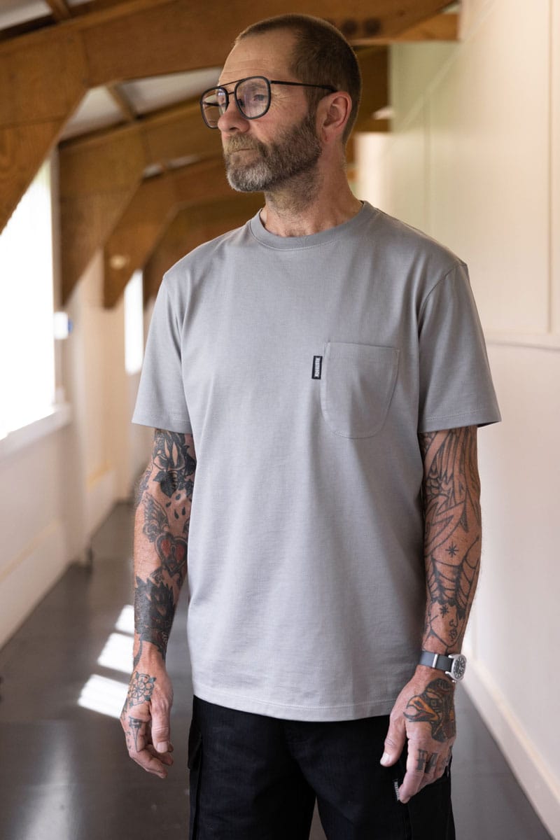 Grey Pocket T-Shirt