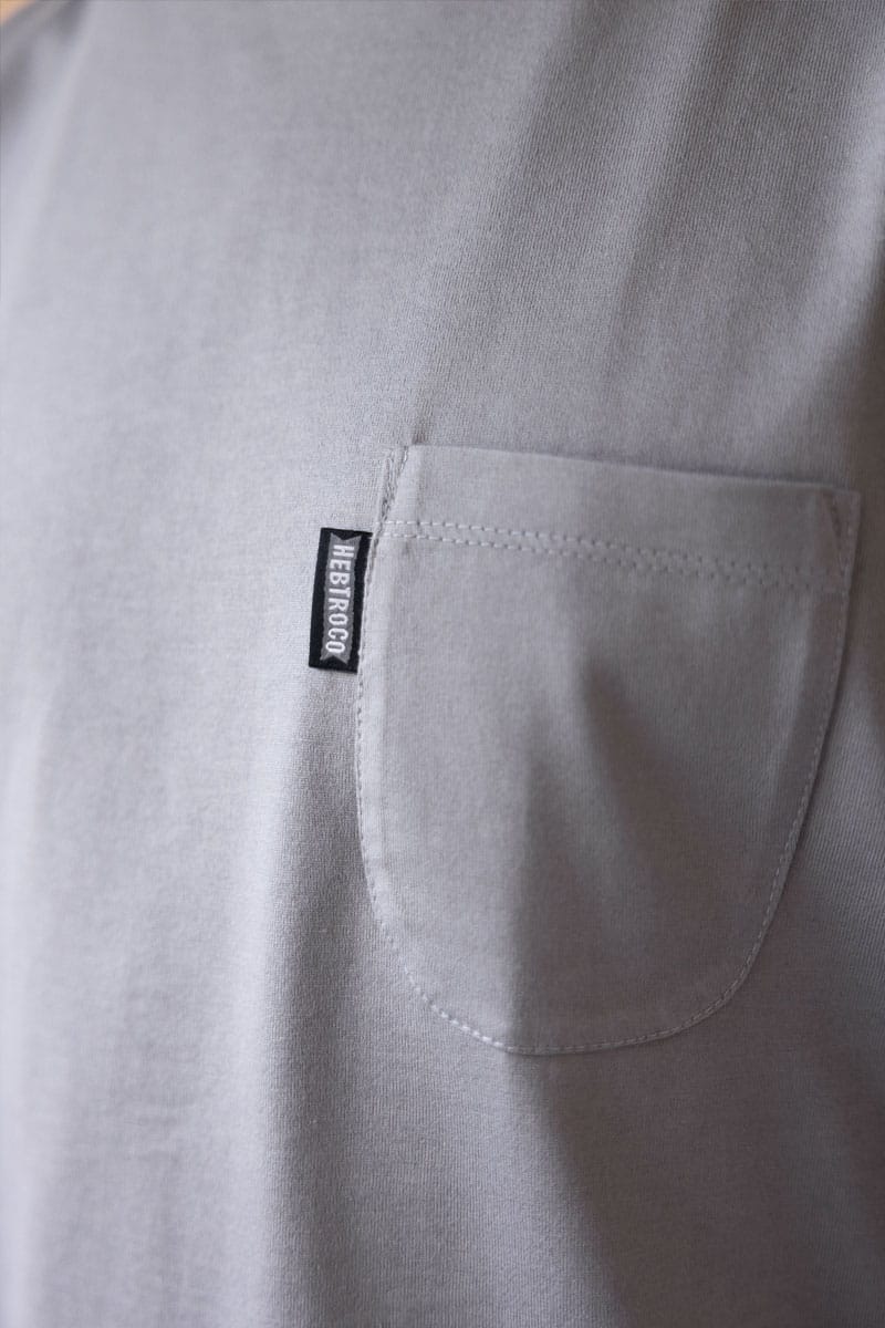 Grey Pocket T-Shirt