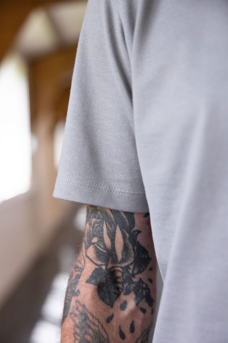 Grey Pocket T-Shirt