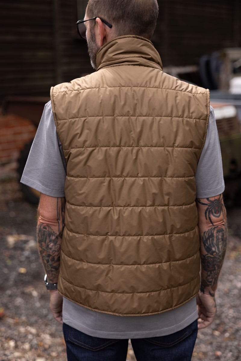 Body Warmer with HD Wool / Kalahari