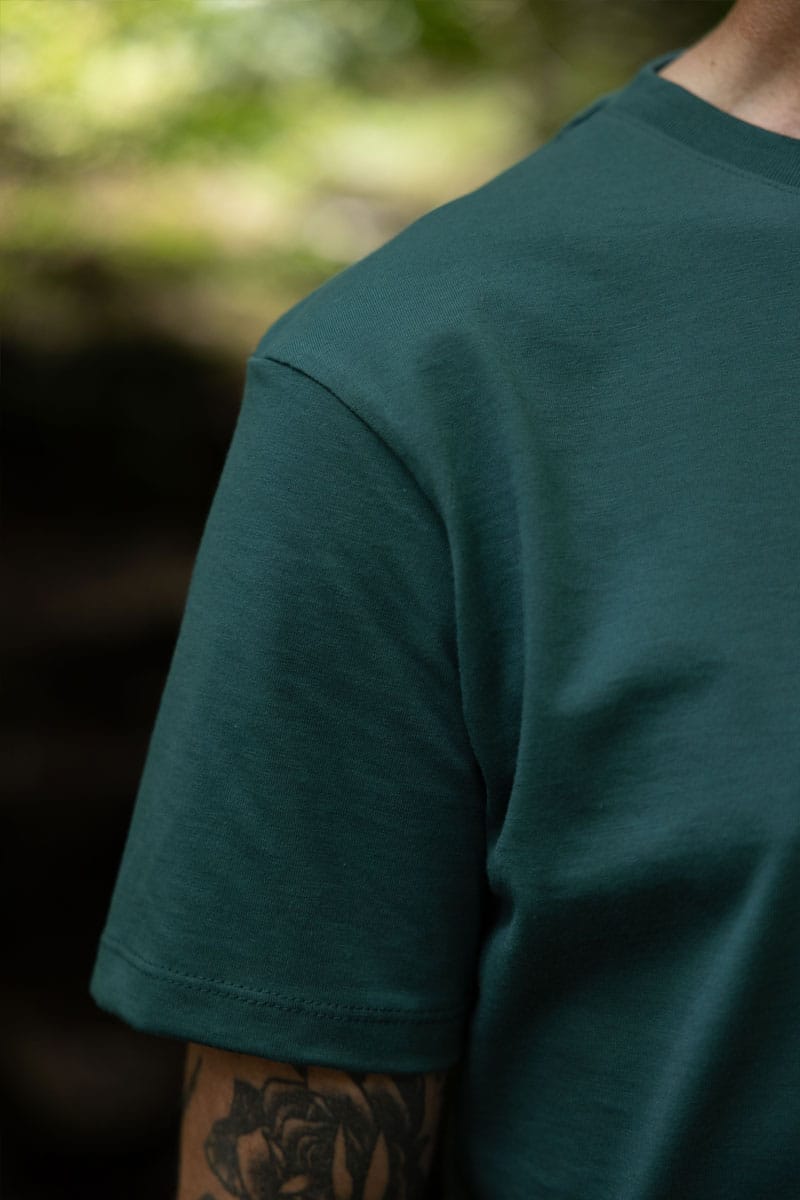 Botanical Green Pocket T-Shirt