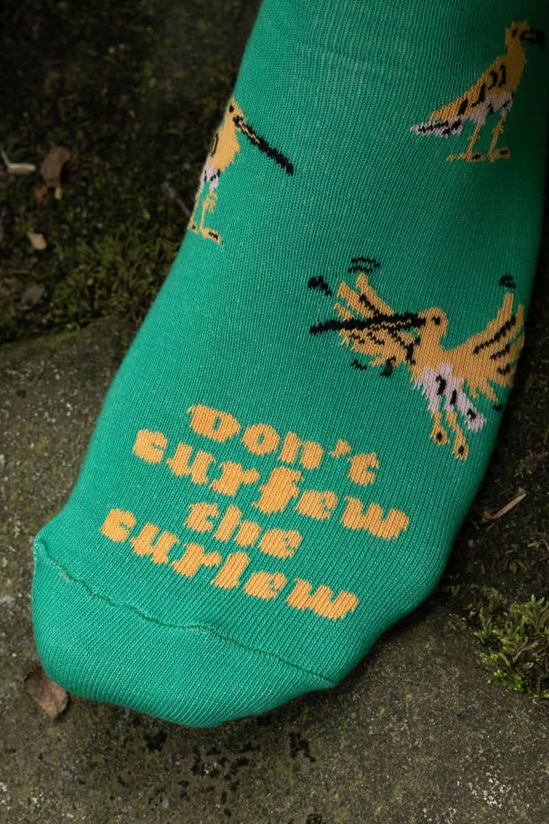 Curlew Socks / Moorland Green