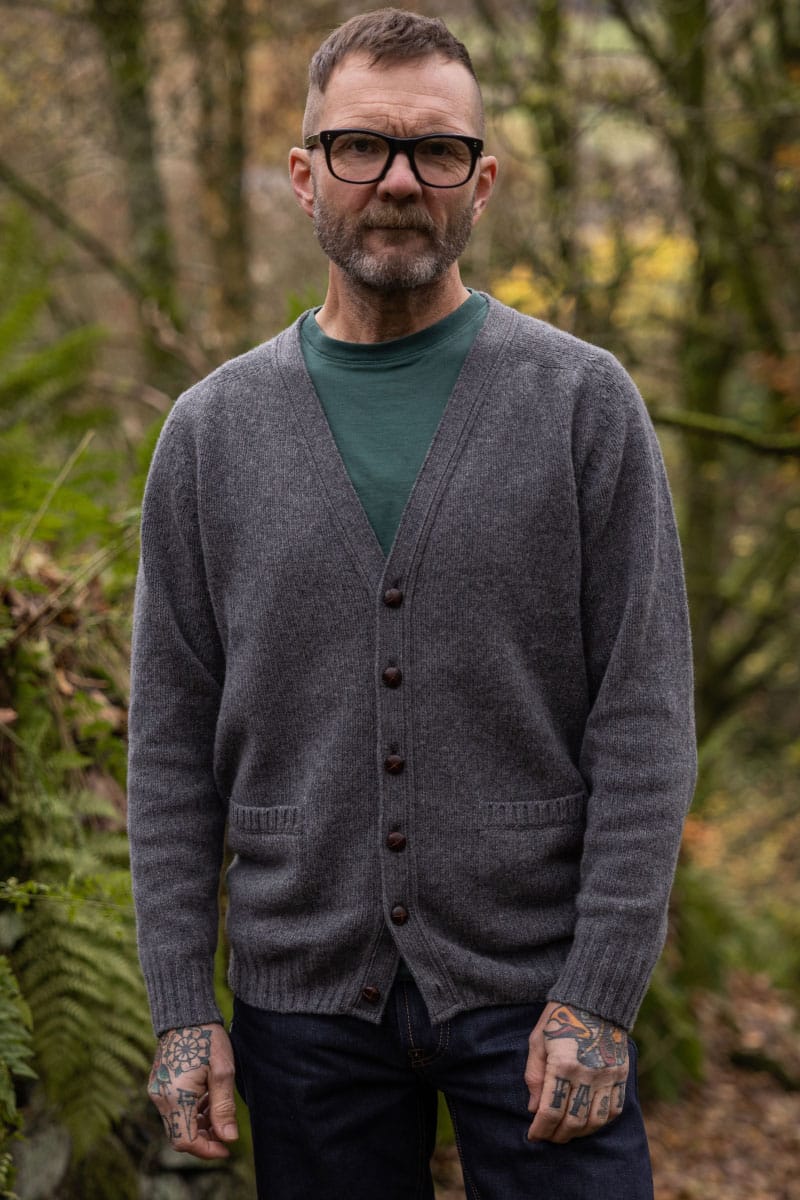 Derby Grey Cardigan