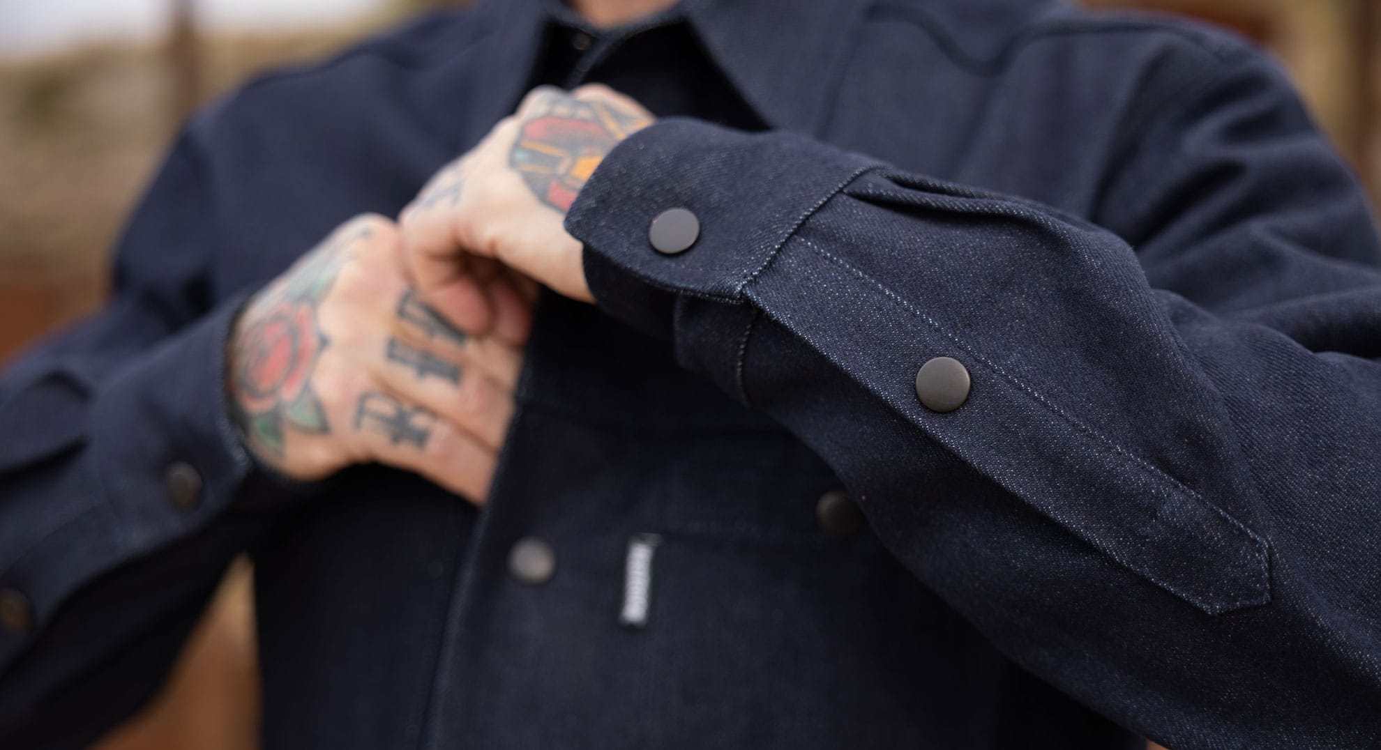 Iron Shirt / Indigo (Archive)