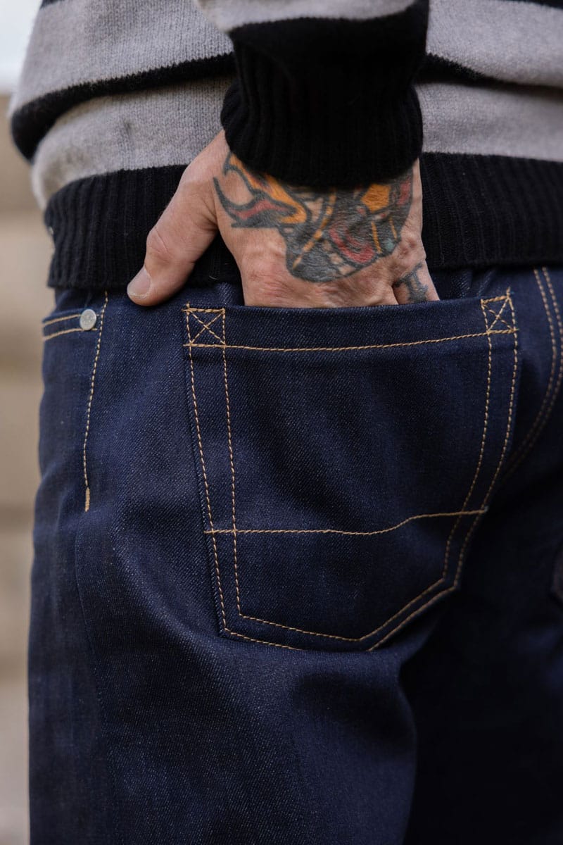 GVNR-16 Selvedge Denim Jeans / Indigo