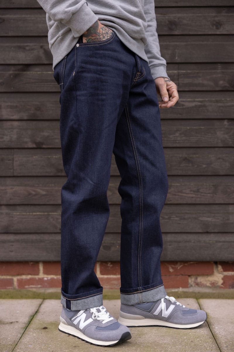 GVNR-16 Selvedge Denim Jeans / Indigo