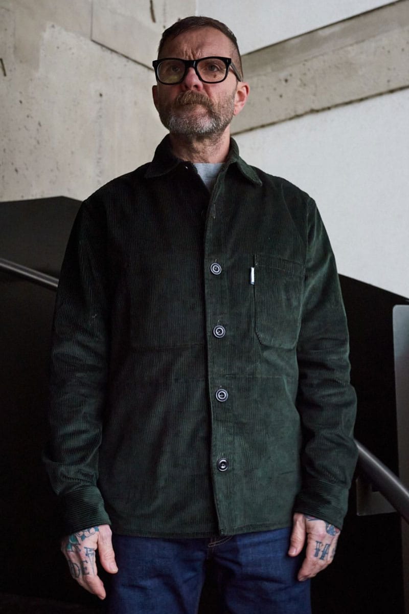Cord Overshirt / Forest