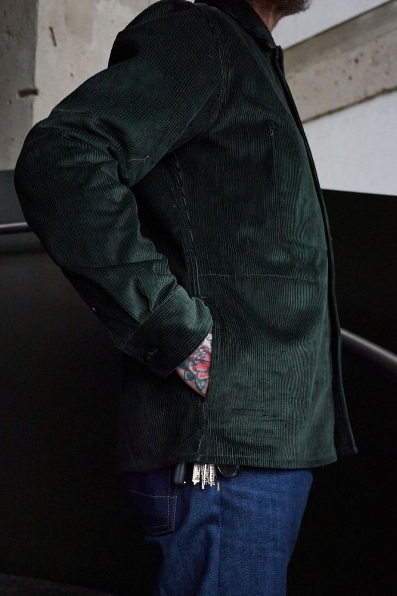 Cord Overshirt / Forest