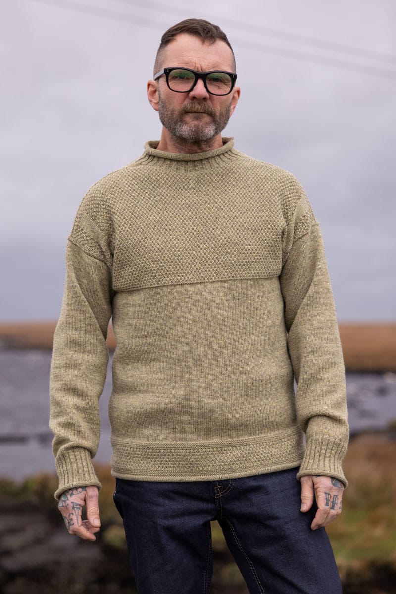Guernsey Jumper / Carleton Green