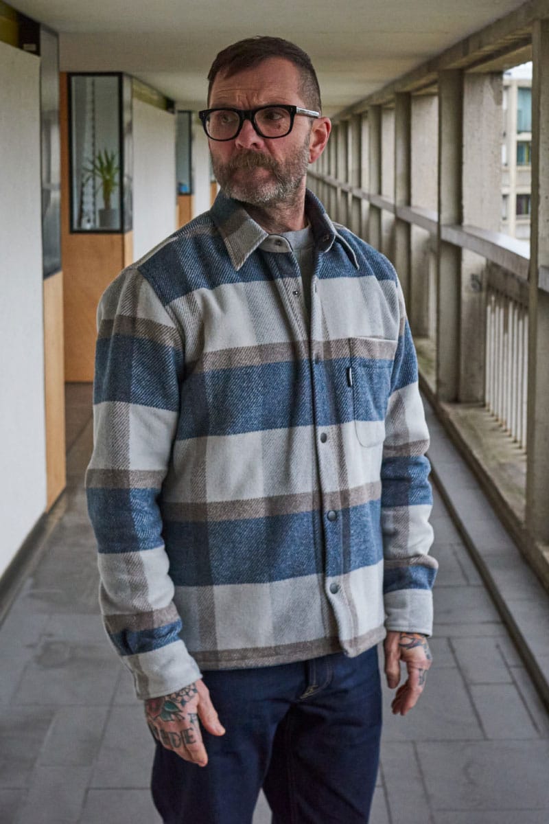 Wool Overshirt V2 / Big Check