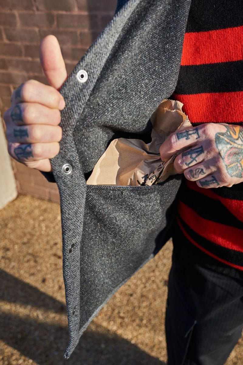 Wool Overshirt V2 / Grey Sky