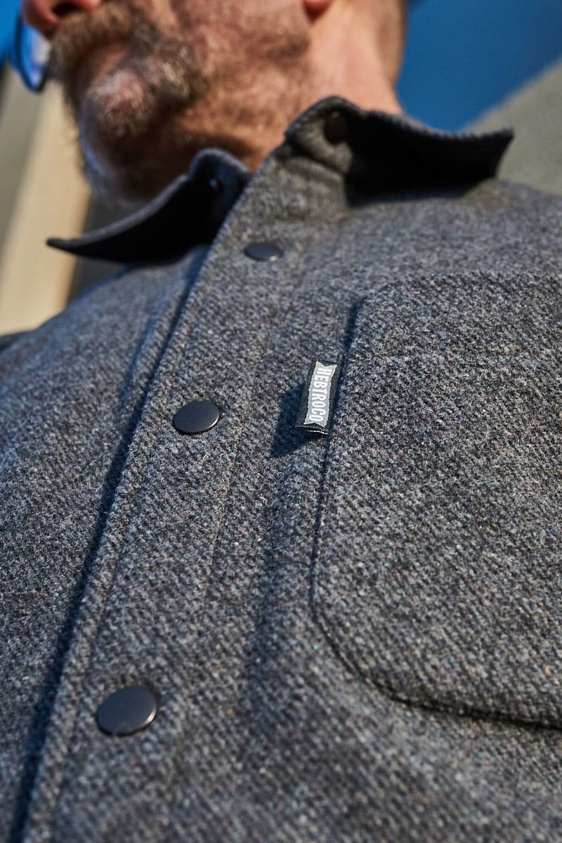 Wool Overshirt V2 / Grey Sky