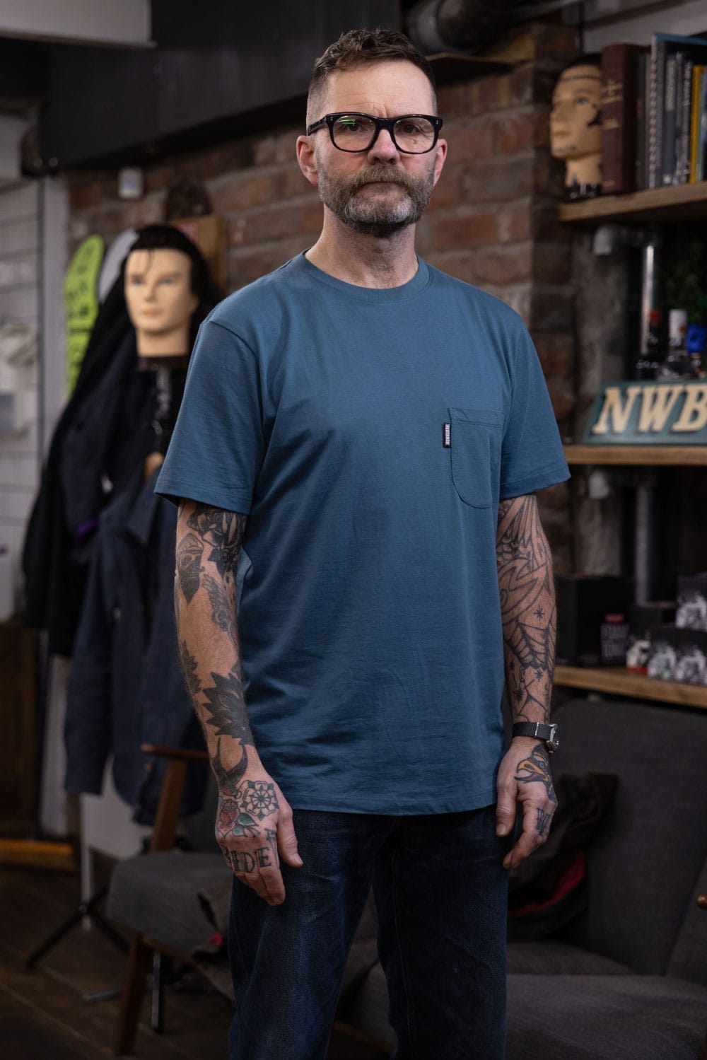 Seaweed Pocket T-Shirt / SeaCell™ Cotton