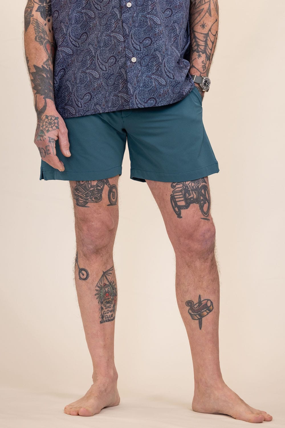 Action Shorts V2 / Teal