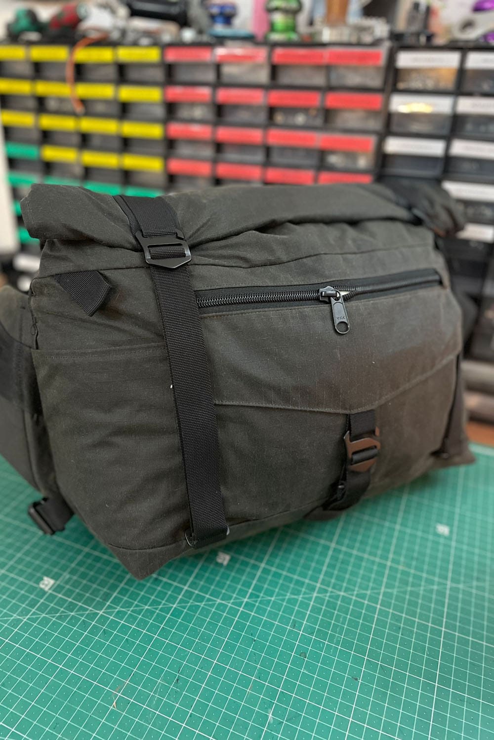Heavy Canvas Courier Bag