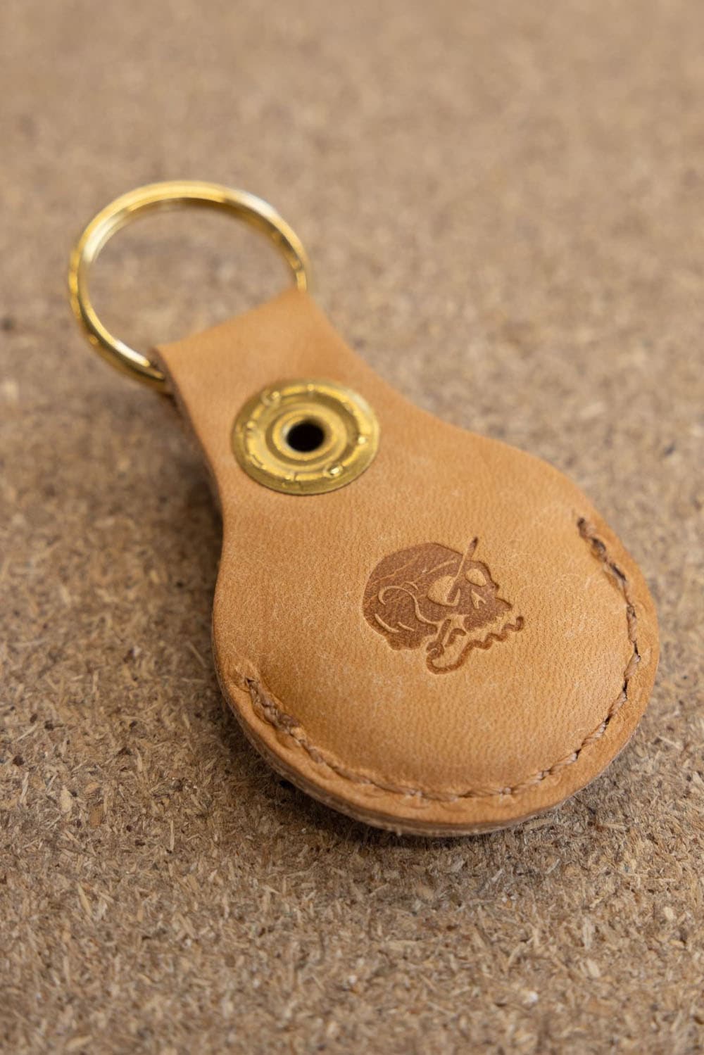 AirTag Leather Key Fob
