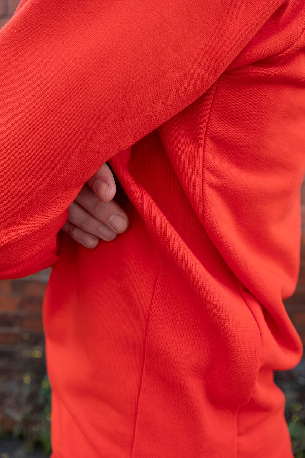 Raglan Sweatshirt / Tomato Soup