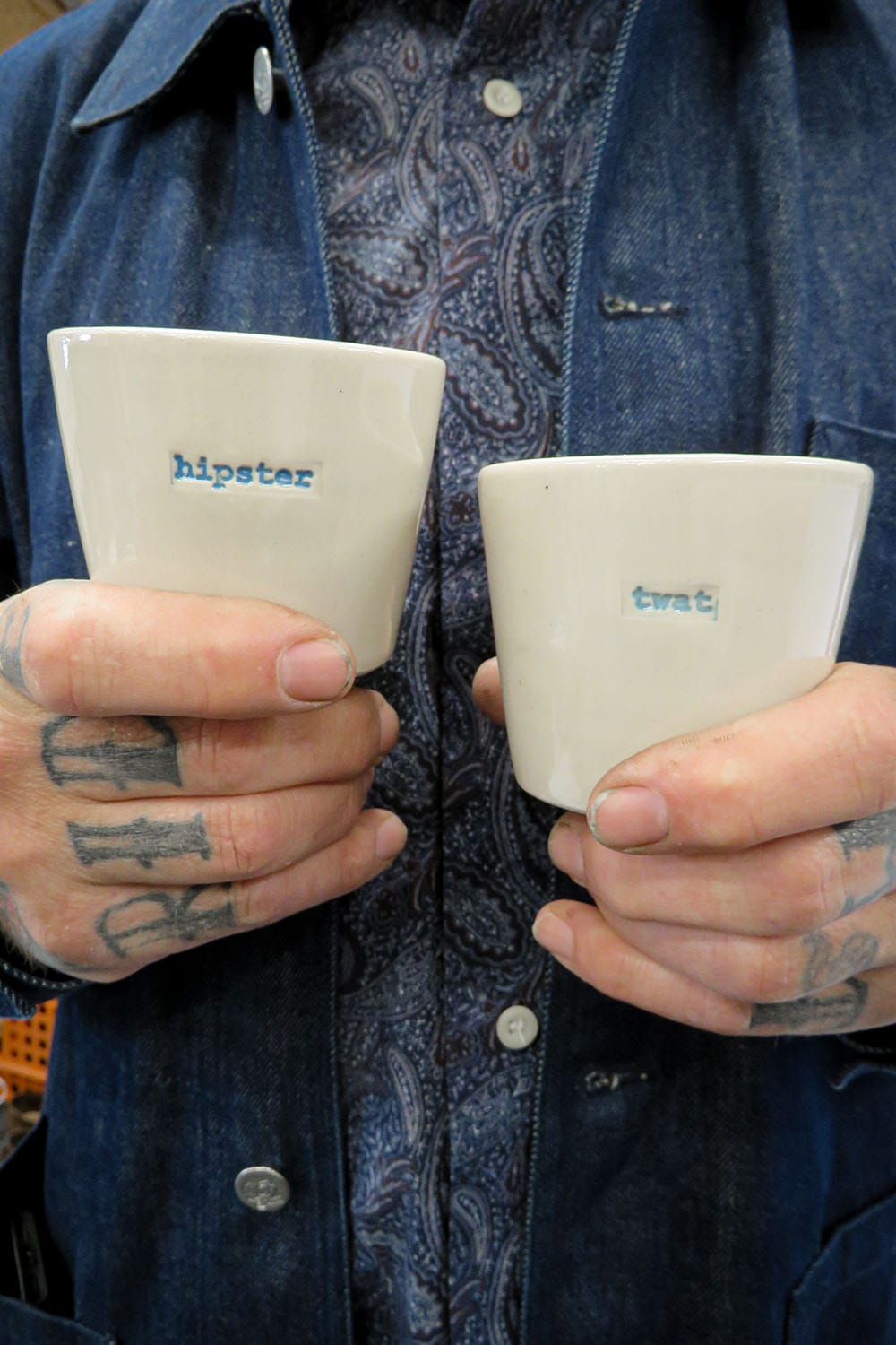 Hipster Twat Espresso Cups